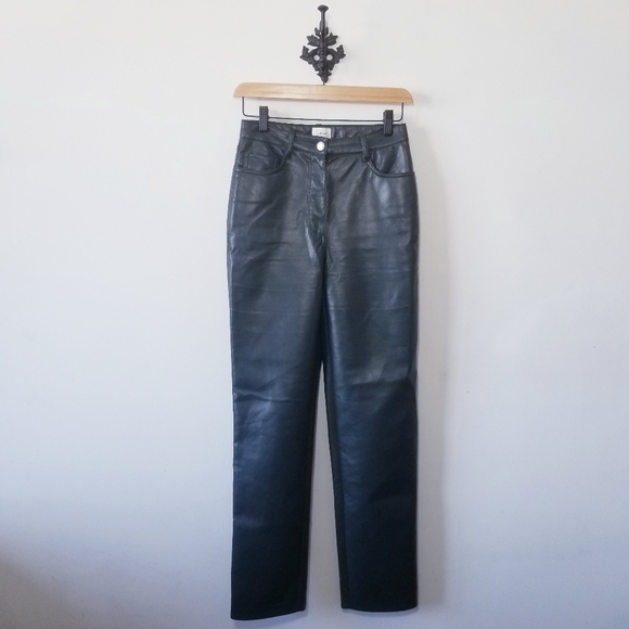 Wilfred Melina Faux Leather Pants Size 2 EUC - Picture 2 of 6